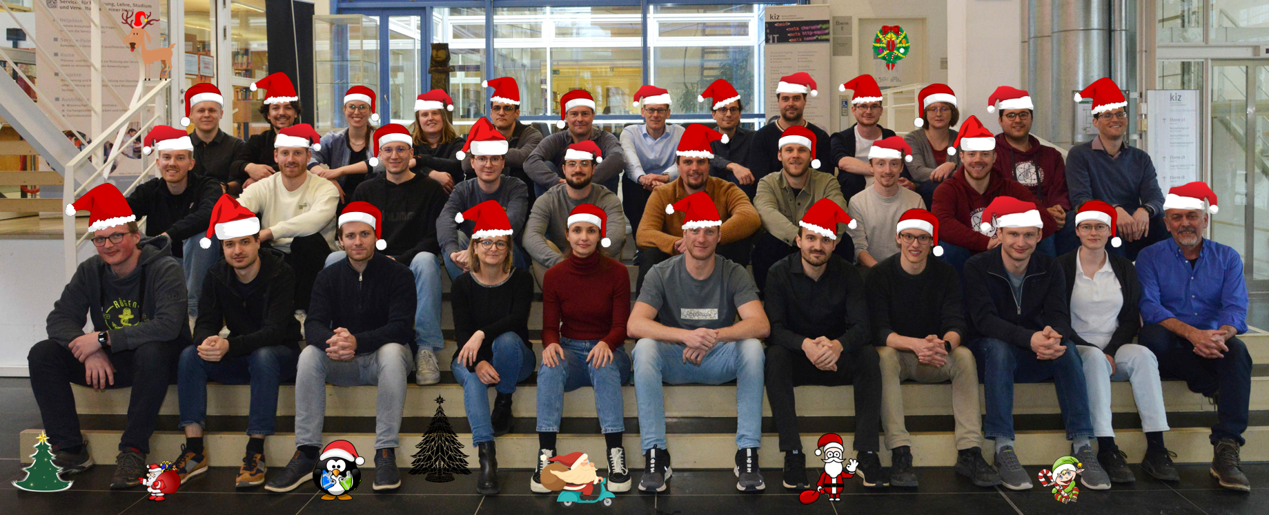 Gruppenfoto aller Insitutsmitglieder